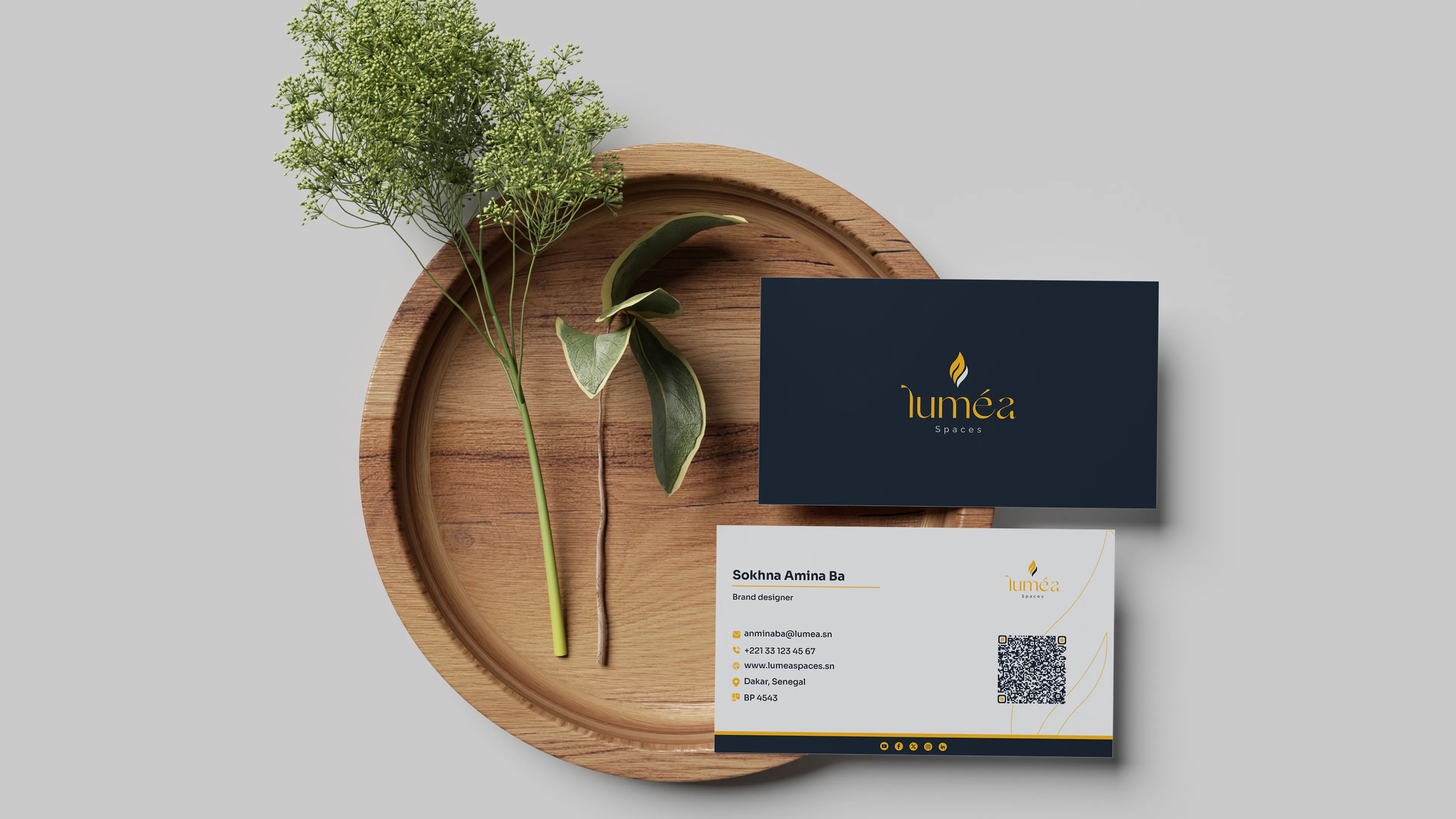 Luméa — Carte de visite